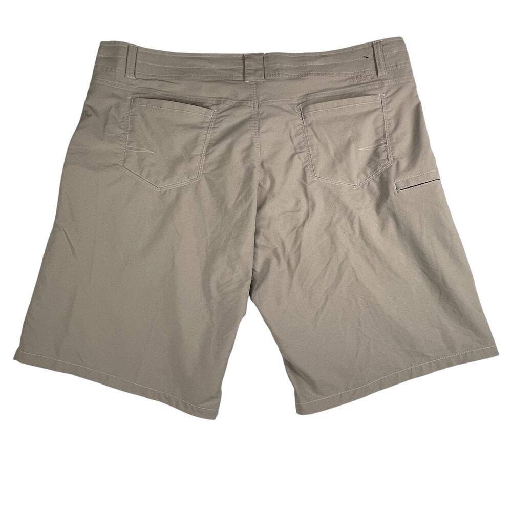 Kuhl Mens SIZE 42 Amphibia Quick Dry Shorts Style # 5129 Tan Khaki Classic Gorp